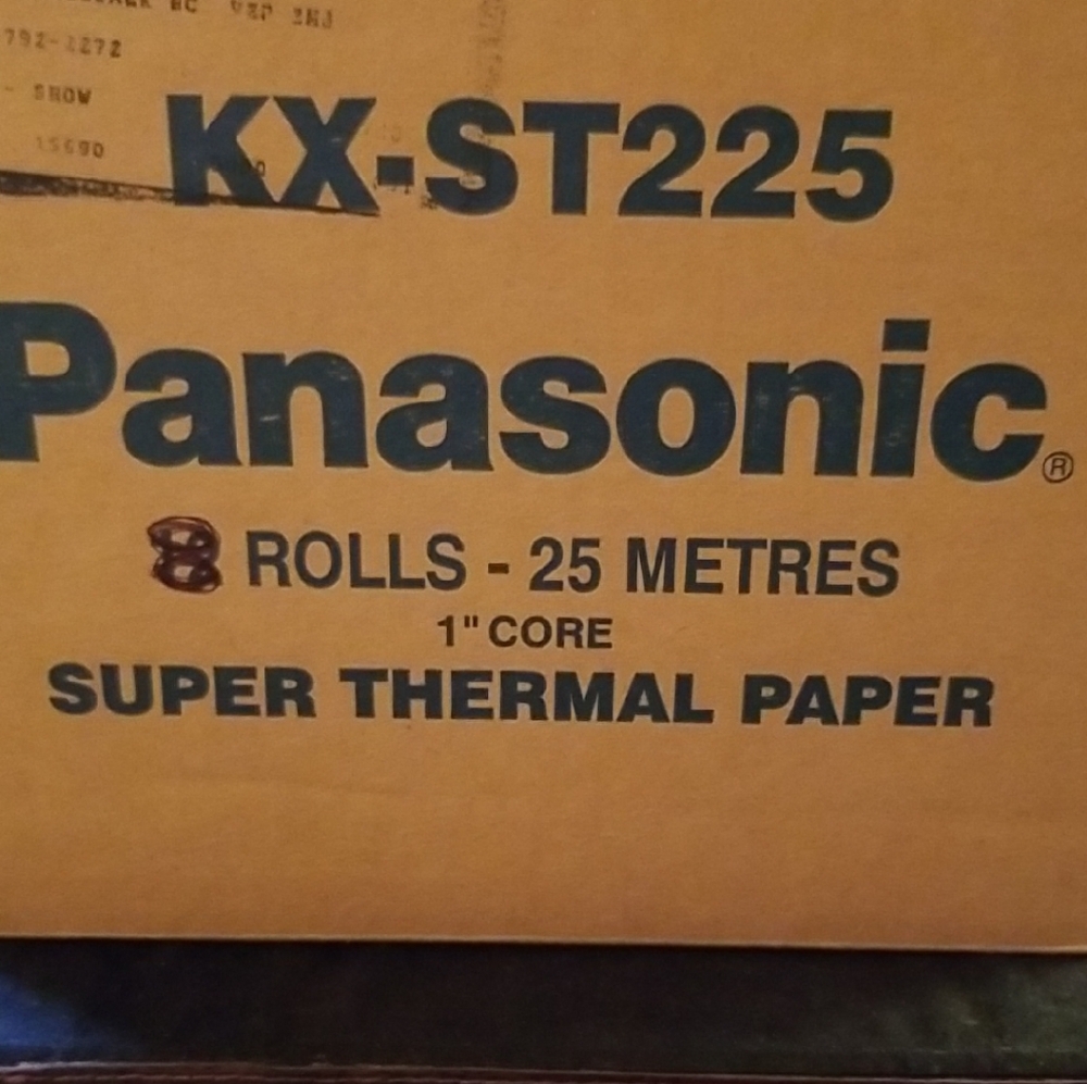 Box of THERMAL FAX PAPER (8pcs)